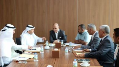 Photo of Darjal meets the Gulf Cup Inspection Committee in Basra