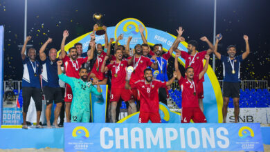 Photo of The UAE national team defeats Iran by five and is crowned champion of the qualifiers for the World Beach Games