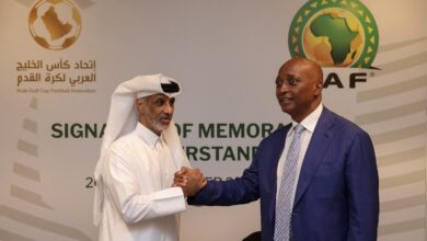 Photo of The Arab Gulf Cup Football Federation signs a memorandum of understanding with the Confederation of African Football
