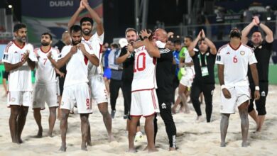Photo of كأس العالم للكرة الشاطئية: الإمارات تنجح في التأهل إلى ربع النهائي